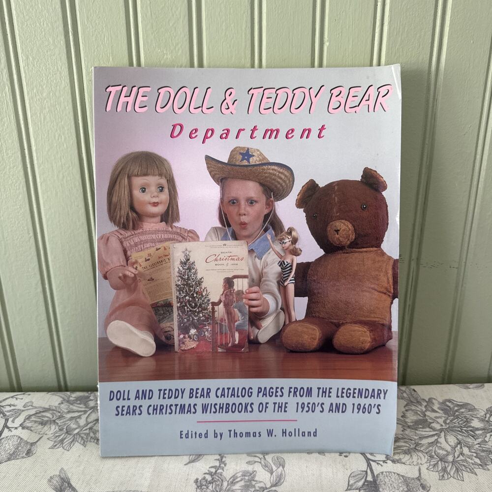 Vtg The Doll Teddy Bear Department Book Vol. 1 Christmas Catalog Pages 50s 60s